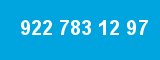 922 783 12 97